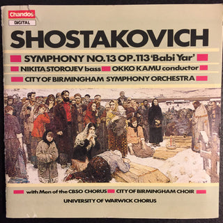 Shostakovich / Kamu / Birmingham Sym & Male Chorus- Sym 13