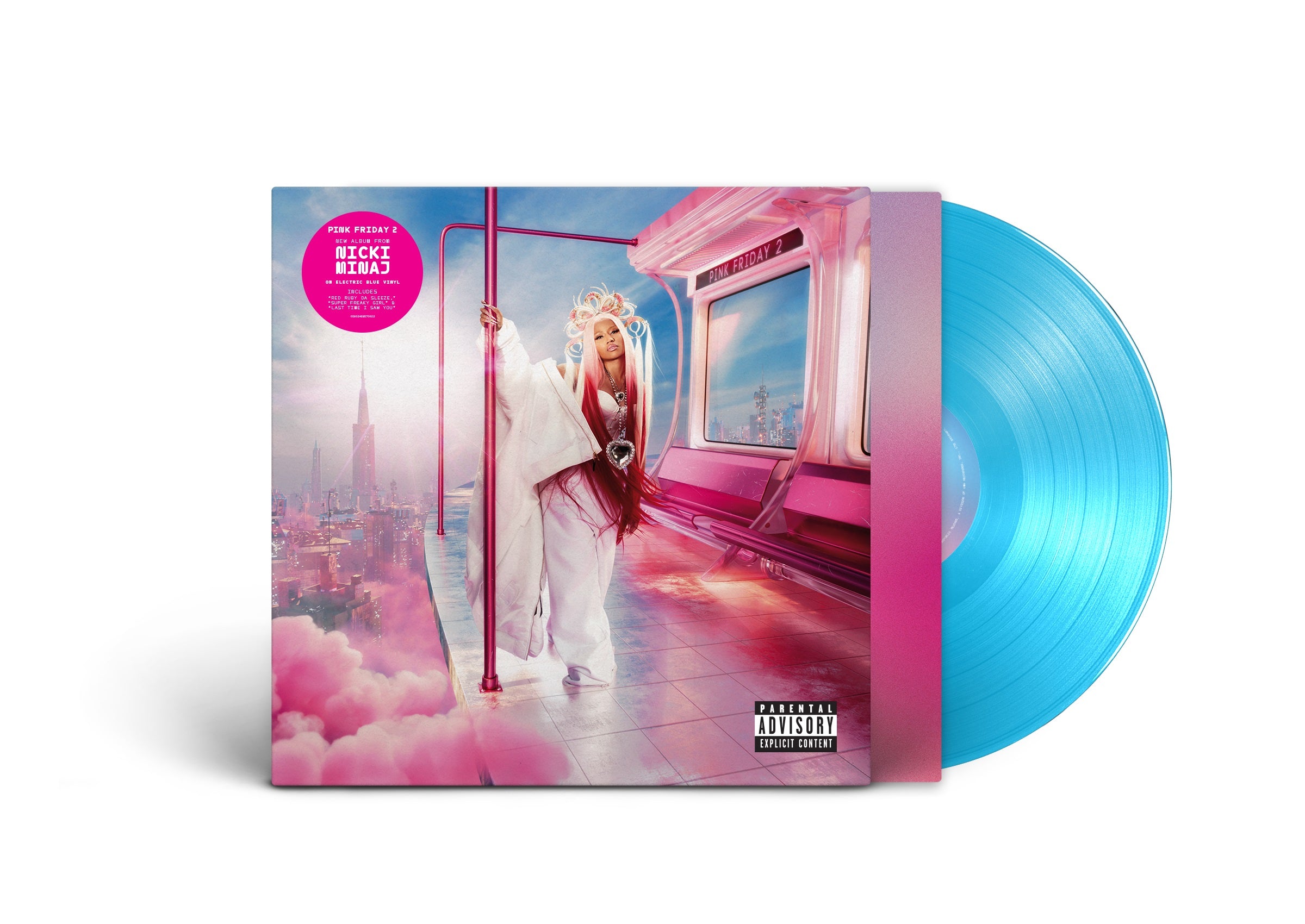 Nicki Minaj- Pink Friday 2 [Electric Blue Vinyl] (PREORDER)