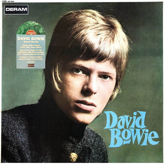 David Bowie- David Bowie - Deluxe Edition - Cloudy Green Colored Vinyl