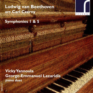 Beethoven / Yannoula / Lazaridis- Symphonies 1 & 5 For Piano Duet (Arr. Czerny)