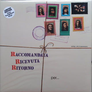 Raccomandata Ricevuta Di Ritorno- Per Un Mondo Di Cristallo [Clear Vinyl] [Limited Edition] (Ita)