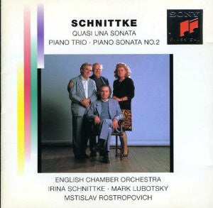 Schnittke / Lubotsky / M Rostropovich  / Eco- Quasi Una Sonata / Piano Trio / Piano Sonata 2