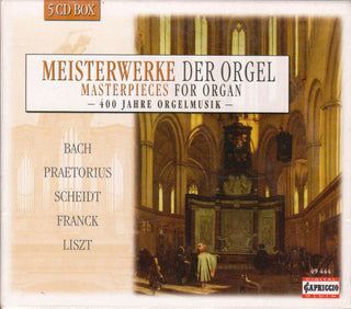 J Bach S / Praetorius / Scheidt / Franck / Liszt- Organ Music