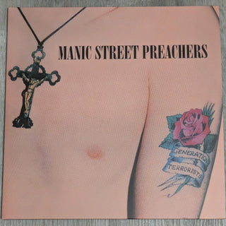 Manic Street Preachers- Generation Terrorists - Limited Rose Red Colored Vinyl