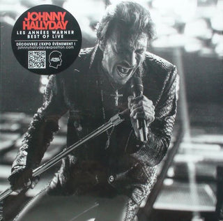 Johnny Hallyday- Best Of Live - Black Vinyl