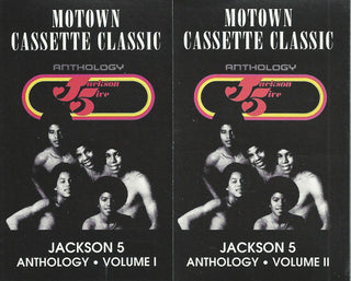 The Jackson 5- Anthology Vol.1 and Vol. 2 (Used Cassette)