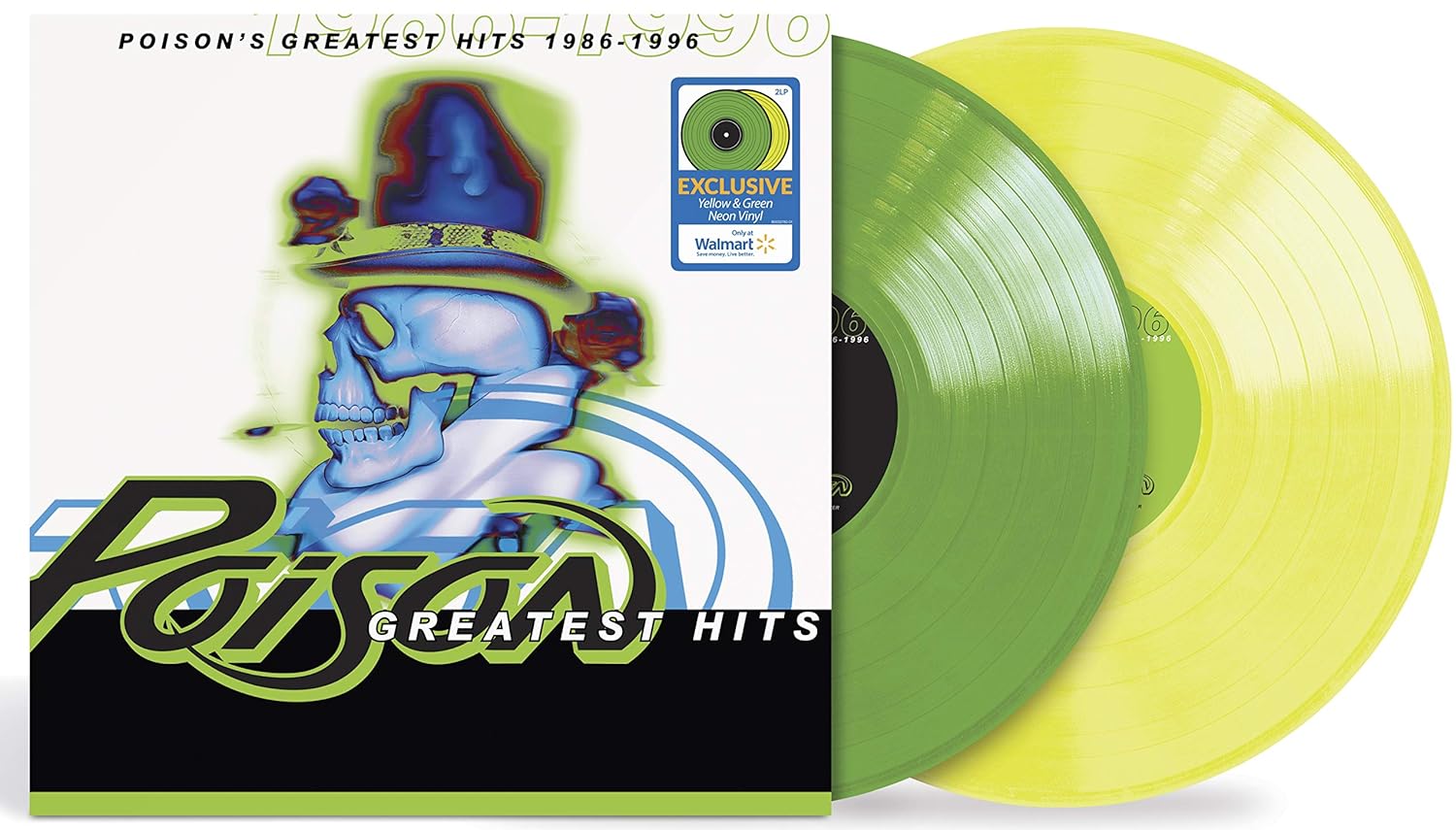 Poison- Poison's Greatest Hits: 1986-1996 (1xNeon Green/1xNeon Yellow)