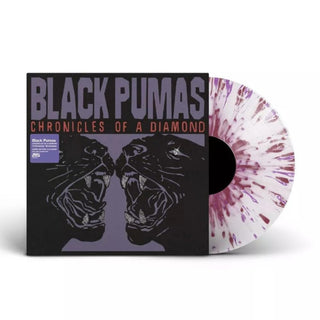 Black Pumas- Chronicles Of A Diamond (Clear W/ Purple & Red Splatter)(Sealed)