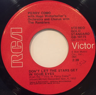 Perry Como- Don't Let The Stars Get In Your Eyes / Hot Diggity