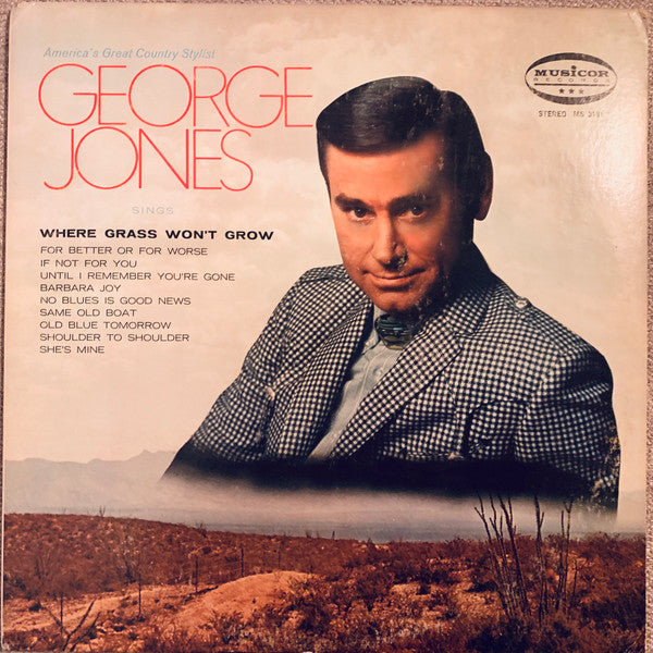 George Jones- Where Grass Won't Grow