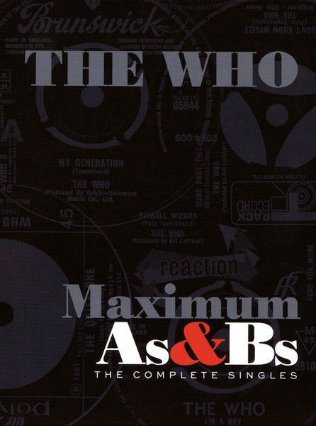 The Who- Maximum As & Bs (The Complete Singles)(5X CD)(Sealed)