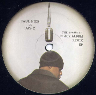 Paul Nice/ Jay-Z- Paul Nice Vs. Jay Z The (Unofficial) Black Album Remix EP (12")(Sealed)