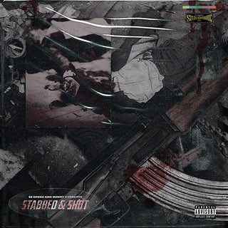 Benny The Butcher/38 Spesh- Stabbed & Shot (White W/ Red Splatter, Light Wear To Sleeve Along Right Side Opening) (Used Vinyl)