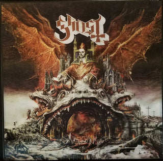 Ghost- Prequelle (Clear w/ Black Smoke Vinyl, No Bonus 7")(Sleeve Wear) (Used Vinyl)