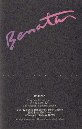 Pat Benatar- Live From Earth