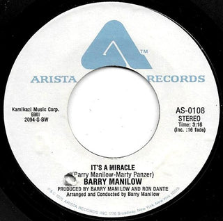 Barry Manilow- It's A Miracle / One Of These Days