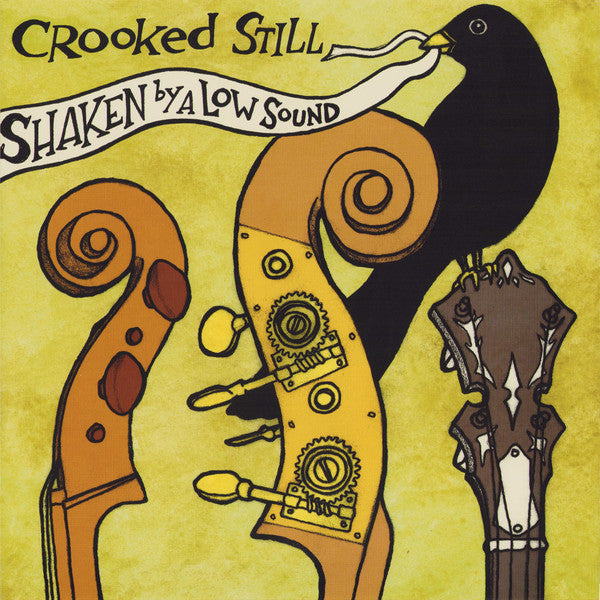 Crooked Still- Shaken By A Low Sound (1xBlack, 1x Clear Grey Swirl)(Sealed)