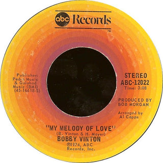 Bobby Vinton- My Melody Of Love / I'll Be Loving You