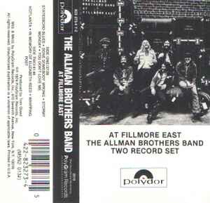 Allman Brothers Band- The Allman Brothers Band At Fillmore East