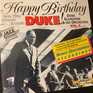 Duke Ellington and His Orchestra- Happy Birthday, Duke! Vol.4 (Used CD)