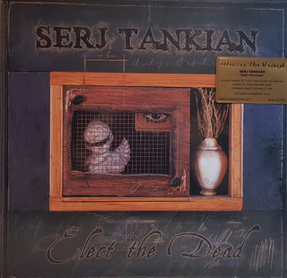 Serj Tankian (System Of A Down)- Elect The Dead (2019 MOV Numbered Gold Marbled Vinyl Reissue)(Top Seam Split)
