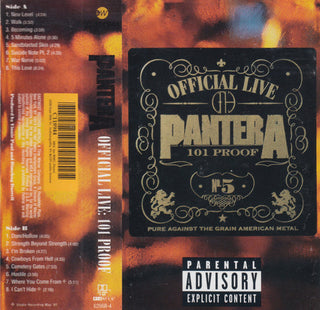 Pantera- Official Live: 101 Proof (Club Edition) (Used Cassette)