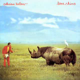 Adrian Belew- Lone Rhino (Promo Stamp On Back)