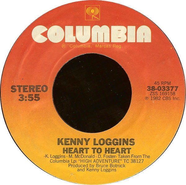 Kenny Loggins- Heart To Heart / The More We Try