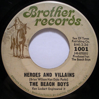 Beach Boys- Heroes & Villains / You're Welcome (Misprint Label)