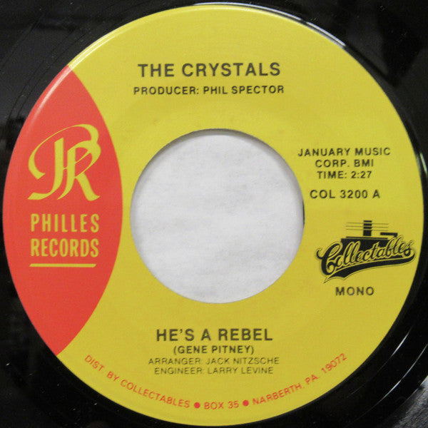 The Crystals- He's A Rebel / He Hit Me (And It Felt Like A Kiss)
