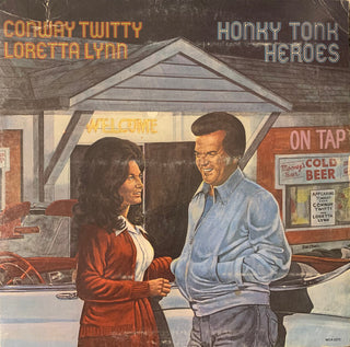 Conway Twitty & Loretta Lynn- Honky Tonk Heroes (Sealed)