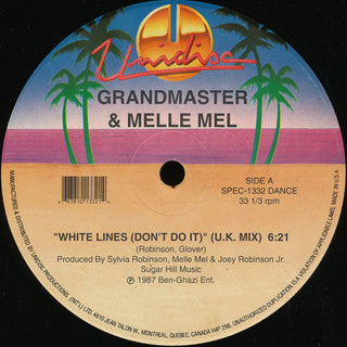 Grandmaster Flash & Melle Mel- White Lines (Don't Do It)(12", Sealed) (Used Vinyl)