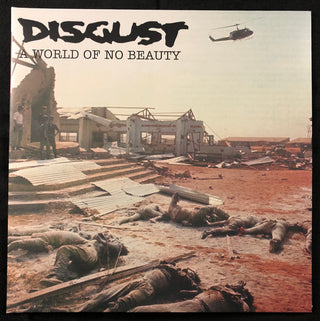 Disgust- A World Of No Beauty/Thrown Into Oblivion (2020 Clear w/ Black Splatter Vinyl)
