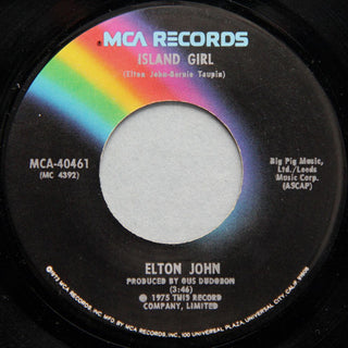 Elton John- Island Girl / Sugar On The Floor