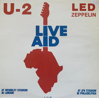 U-2/Led Zeppelin- Live Aid (1988 Unofficial Press) (Used Vinyl)