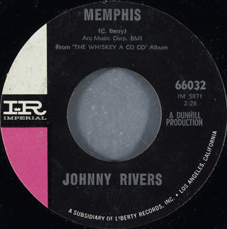 Johnny Rivers- Memphis / It Wouldn't Happen With Me