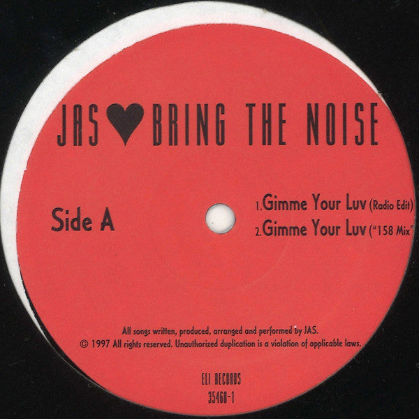 JAS- Bring The Noise (SEALED)(12")
