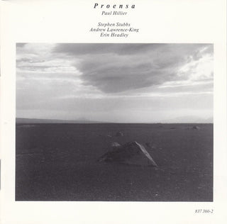 Paul Hillier, Stephen Stubbs, Andrew Lawrence‐King, Erin Headley- Proensa