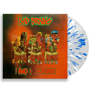 Bad Brains- I And I Survive (2021 Clear w/ Blue & White Splatter Vinyl)
