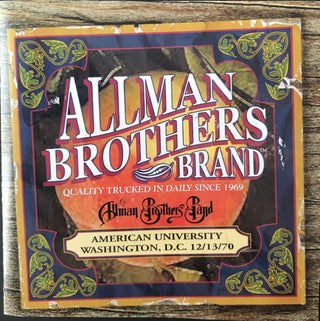 The Allman Brothers Band- American University Washington, D.C. 12/13/70