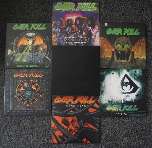 Overkill- The Atlantic Years: 1986-1994 Boxset (Top Seams Splits, See Pictures)