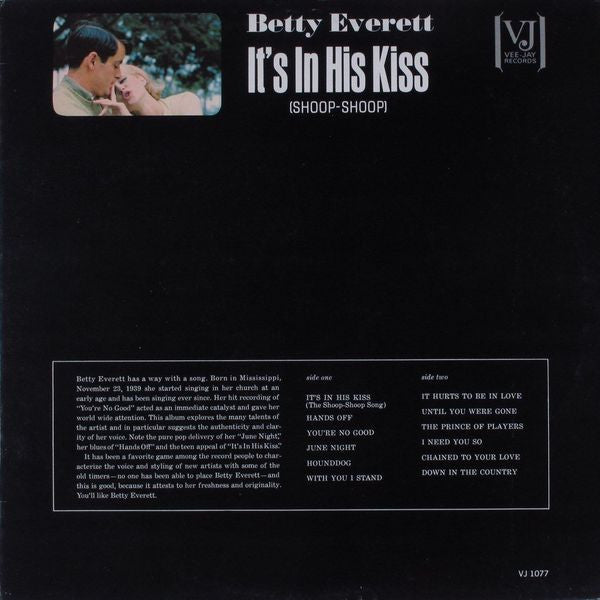 Betty Everett- It's In His Kiss (1964 Mono Reissue)