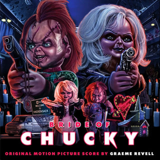 Bride Of Chucky Soundtrack (1x "Lightning Strike" Split w/ Splatter Vinyl/1x Cloudy Orange "Inferno" Vinyl)