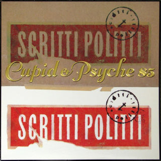 Scritti Politti- Cupid & Psyche 85 (Gold Embossed Cover) (Promo Stamp)