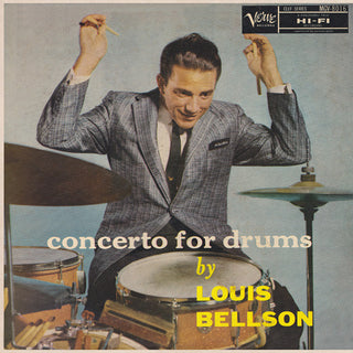 Louis Bellson- Concerto For Drums (Mono Press)(Corner Wear, Top Seam Split) (Used Vinyl)