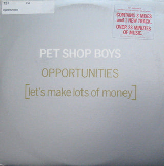 Pet Shop Boys- Opportunities [Let's Make Lots Of Money] (12")