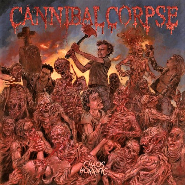 Cannibal Corpse- Chaos Horrific (Clear Blackdust) (Numbered) (Sealed)