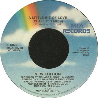 New Edition- A Little Bit Of Love/Sneakin' Around