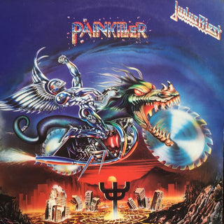 Judas Priest- Painkiller (1st Pressing, Small Top Seam, Side Seam Split)