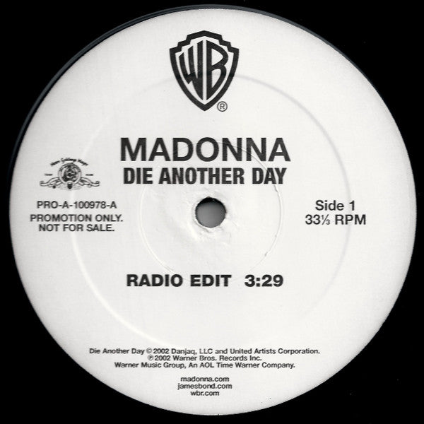 Madonna- Die Another Day 12"